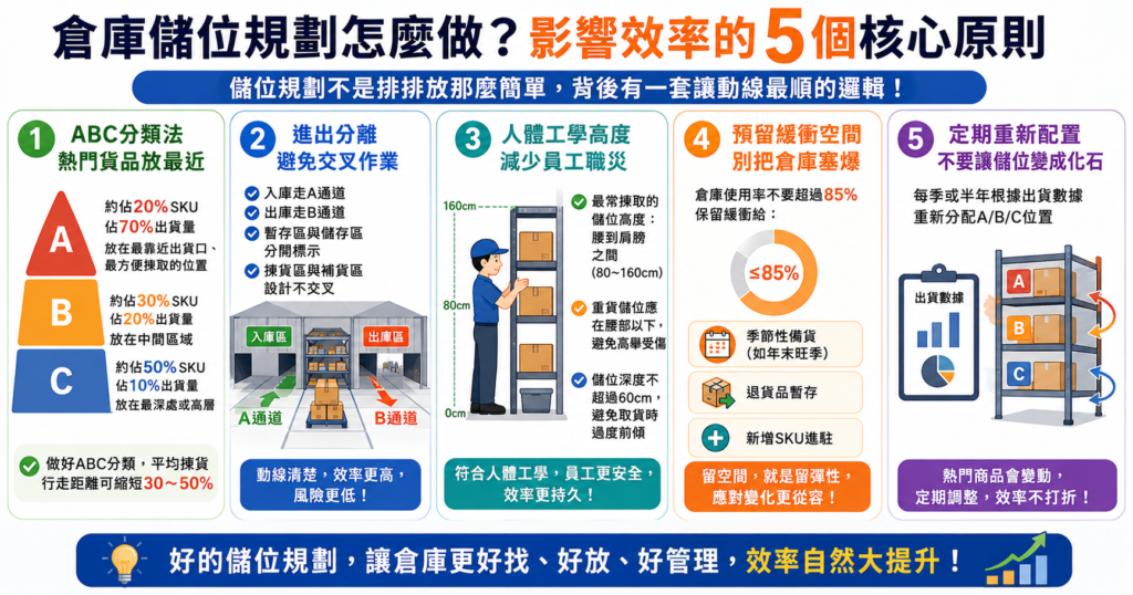 2026倉庫儲位完整攻略:從基礎概念到智慧自動化倉儲方案全解析