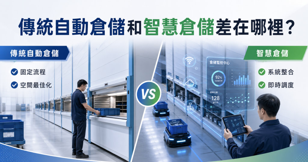 庫存混亂、找料耗時、倉庫空間不足?傳統自動倉儲導入與設備選型完整指南