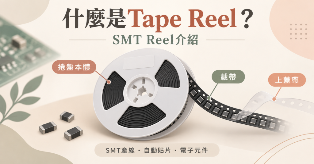 SMT Reel管理效率太低？解決Tape Reel找料、盤點與庫存管理3大難題